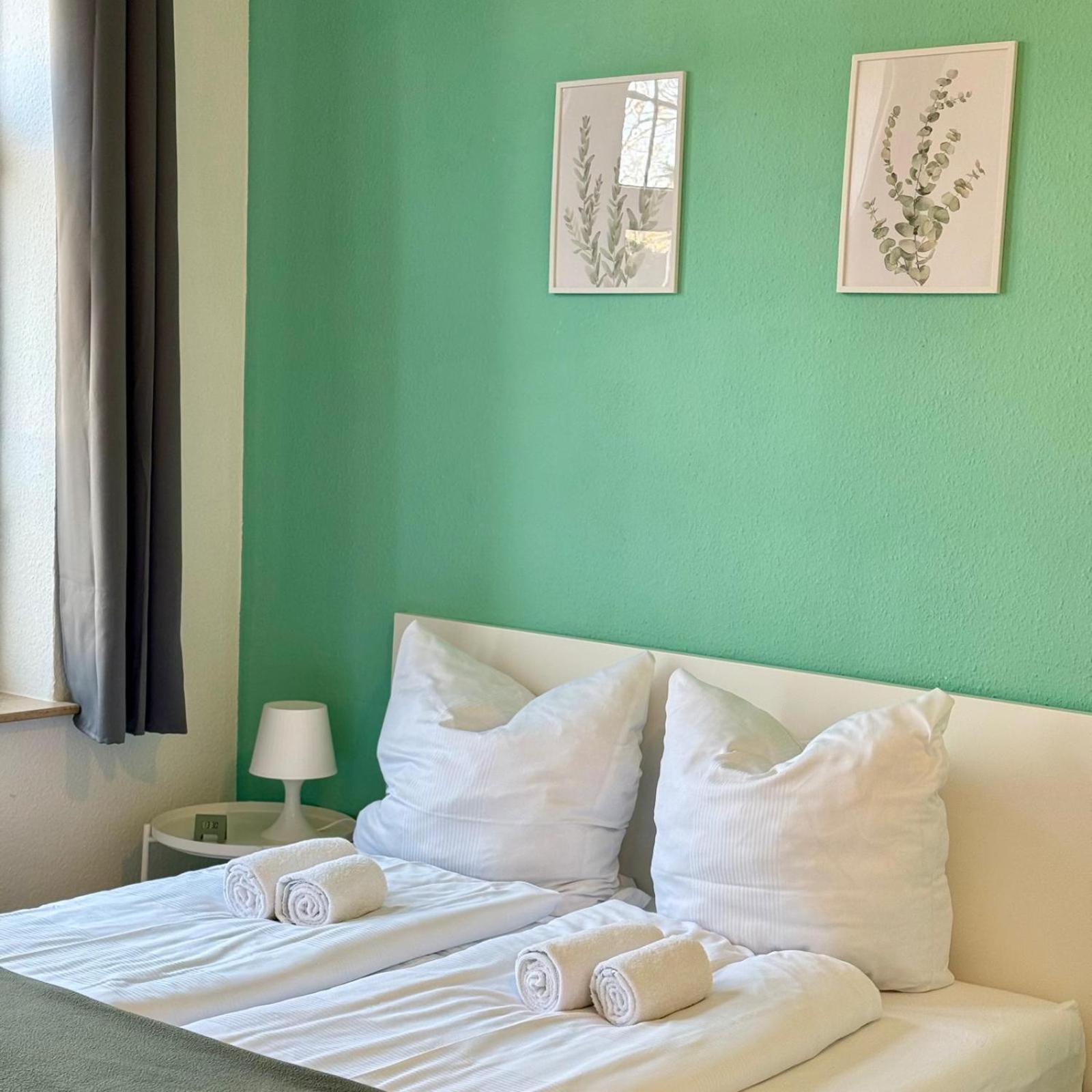Raha Apartments - Modernes Studio-Apartment - Hbf - Gratis Parkplatz Erfurt Exteriér fotografie